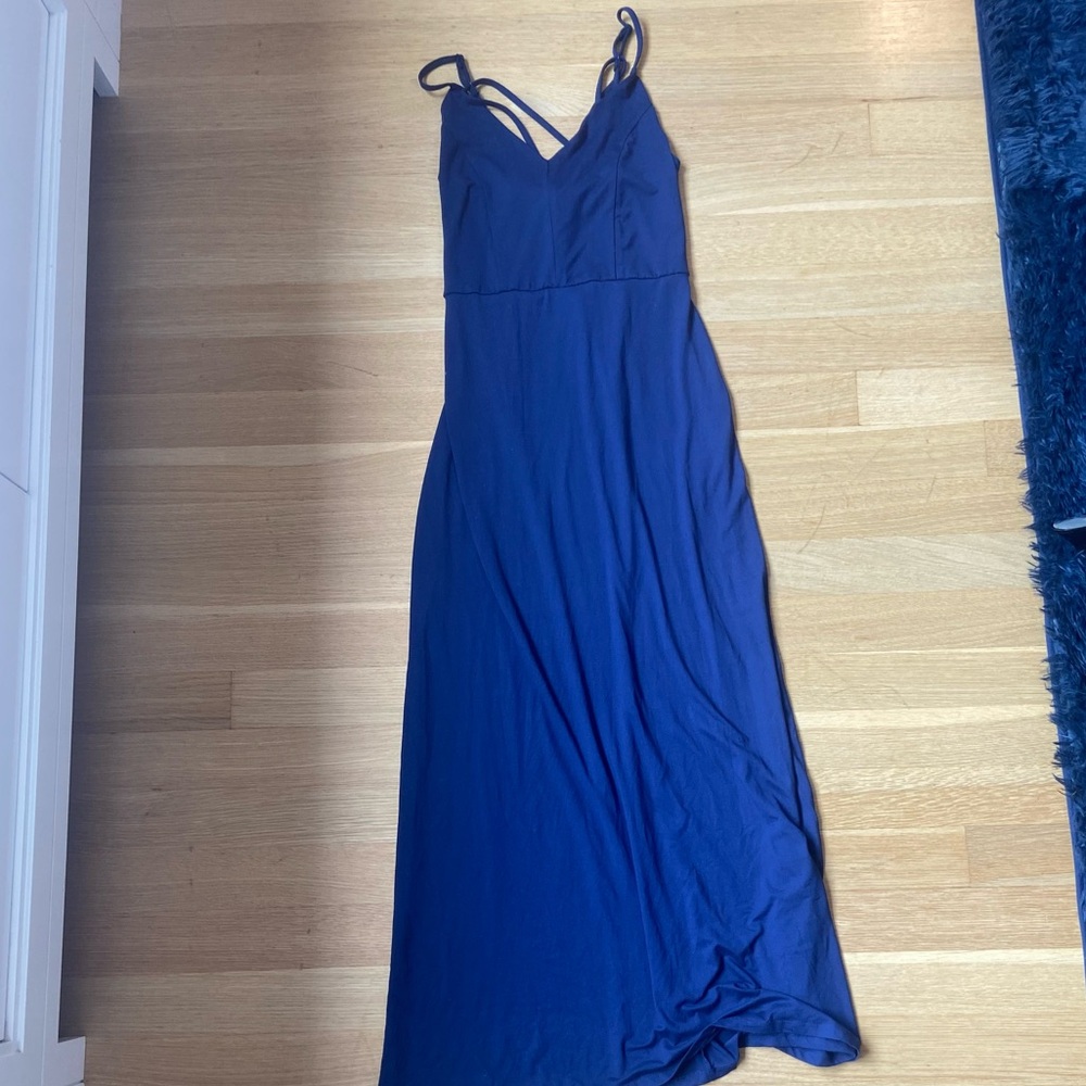 Market & Spruce Royal Blue Maxi Dress